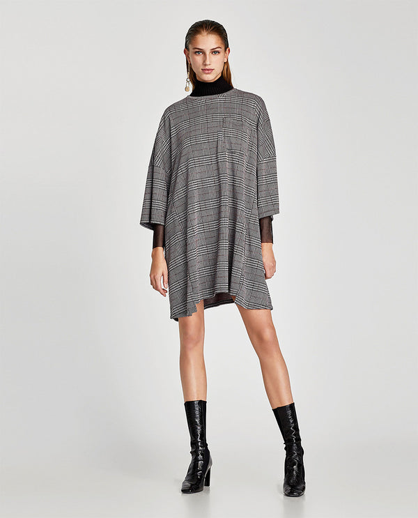Patches knitted sweater