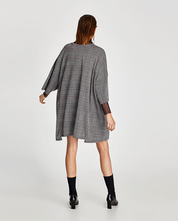 Patches knitted sweater