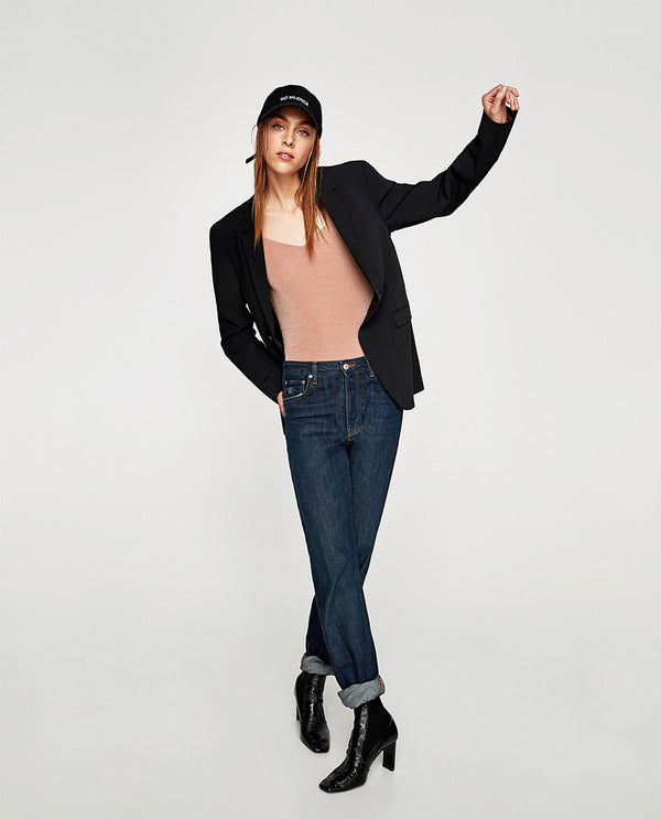 Check Cotton Trousers