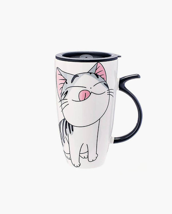 Cute Cat Style Ceramic Mugs